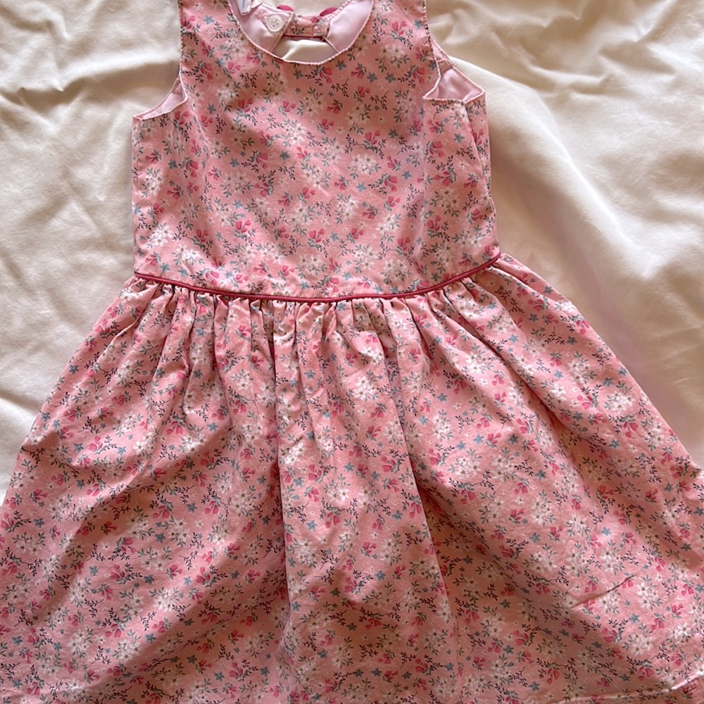 Petty pink, lined dress